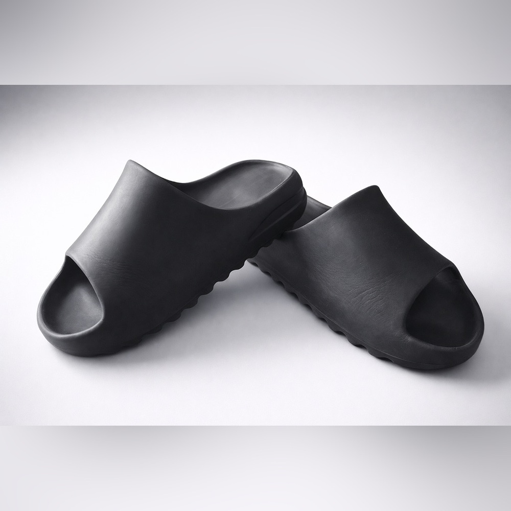 🎉 5/$25 Black Foam Slides Sandals